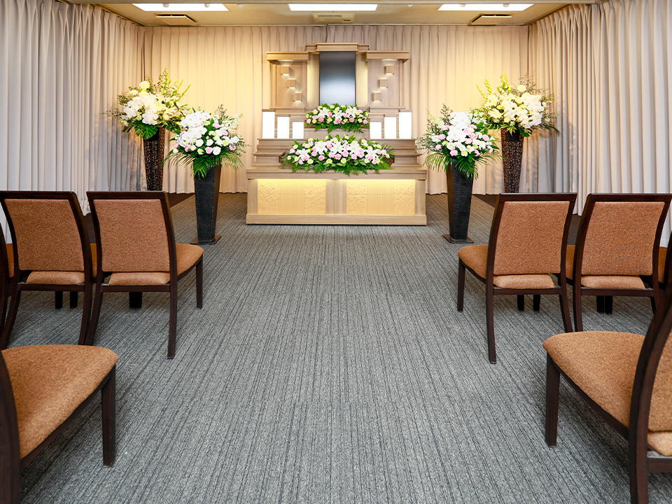 小さな家族葬サロンイノリエ | セレモニーハート西大島ホール